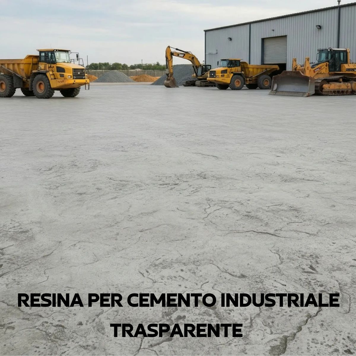 Resina Per Pavimenti In Cemento Industriale Elicotterato