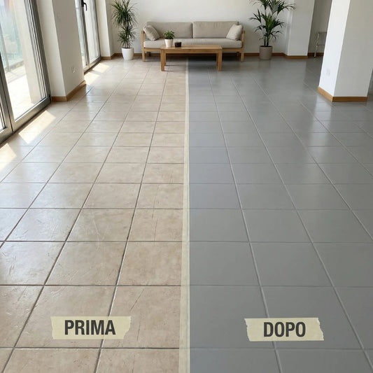 Resina Per Appartamenti Rinnova e Impermeabilizza E Rinnova Anti Scivolo Pedonabile