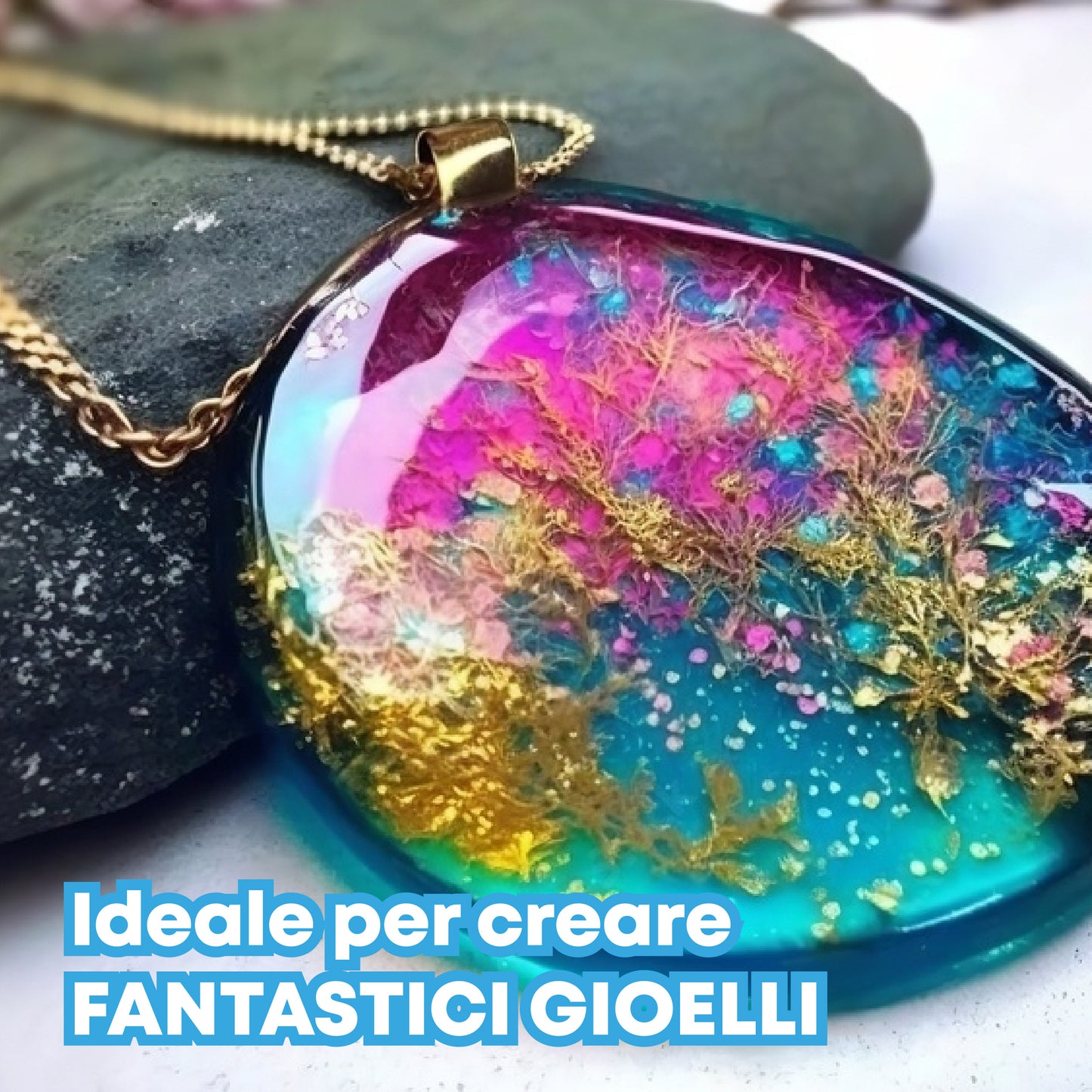 50 cm - RESIN PLUS Resina Epossidica Per Colate Senza Limiti