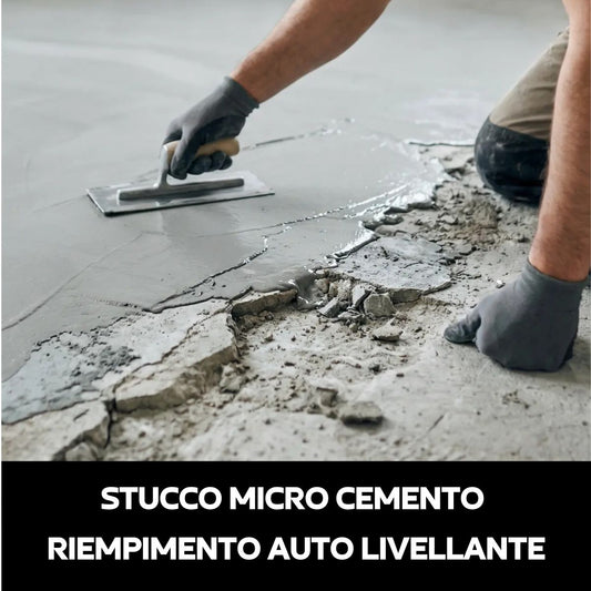 Micro Resina Autolivellante Cementificante 4 cm Per Pavimenti