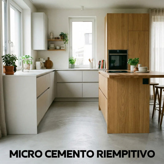 Micro Cemento Resina Pronto Uso Per Resinatura Di pavimenti Civili E Industriali