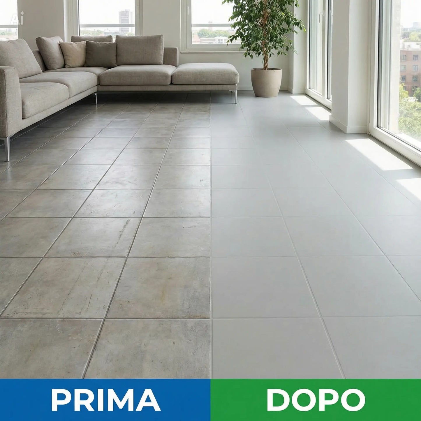 Resina Universale 4509 Trasparente Satinato - Proteggi i pavimenti di cemento e asfalto dal tempo e intemperie