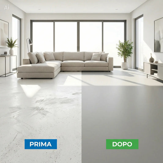Resina Universale 4509 Grigio Cemento Satinato Resistenza - Intemperie  - Carrabile - Impermeabile