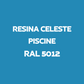 Resina UNIVERSALE Celeste RAL 5012 Satinato - Ultra Resistente  - Officine - Capannoni - Appartamenti -  Terrazzi
