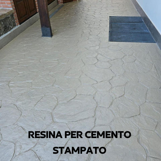 Resina Per Pavimenti In Cemento Stampato