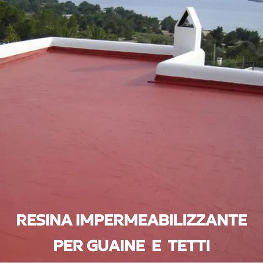 Resina Per Guaine Catramate E Guaine Ardesiate Impermeabilizzante Calpestabile